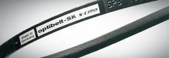 Rubber transmission belts